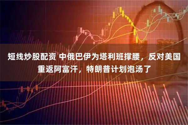 短线炒股配资 中俄巴伊为塔利班撑腰，反对美国重返阿富汗，特朗普计划泡汤了